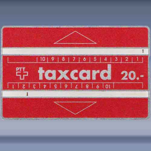 Taxcard 20 Red (002D)